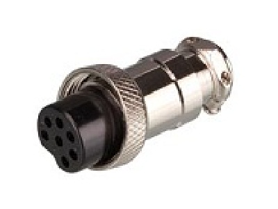 7 Way Locking Metal Line Socket | 108-247